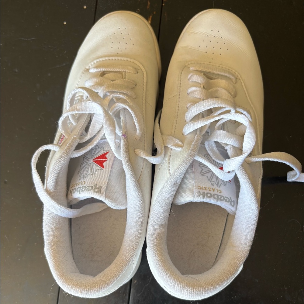 Reebok Classic White Athletic Shoes
